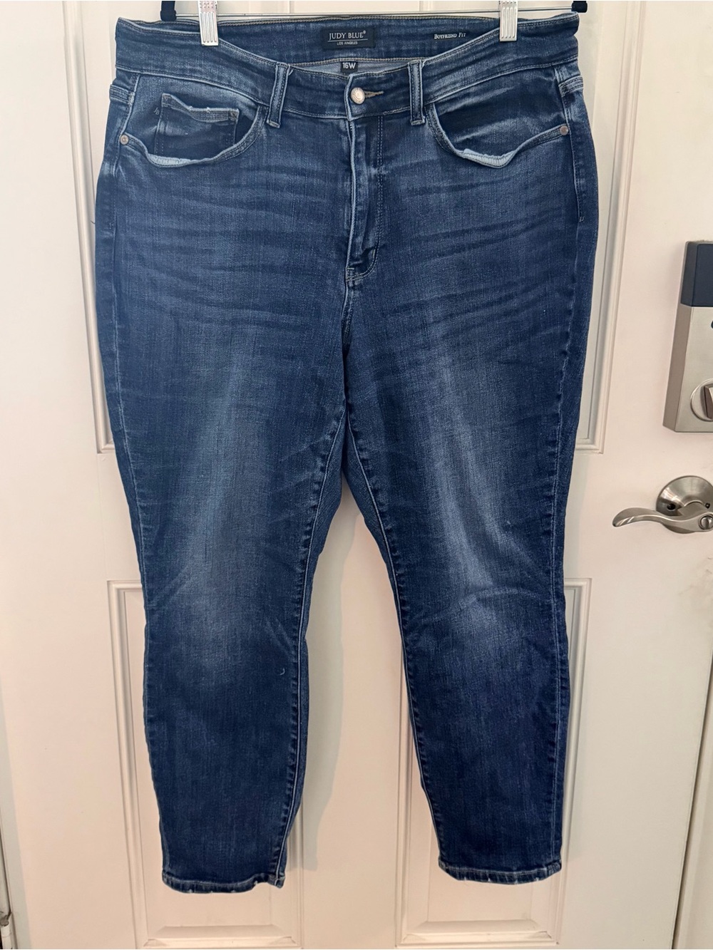 Judy Blue One Fine Day Boyfriend Jeans 16W | Relaxed Stretch Denim